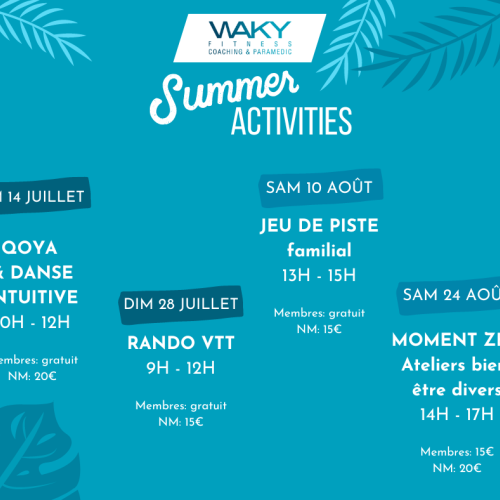WAKY SUMMER ACTIVITIES 2024